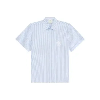 Givenchy Logo Embroidered Striped Shirt