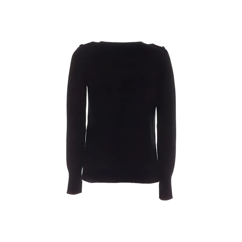 MaxMara Cashmere Sweater Women's Black-1