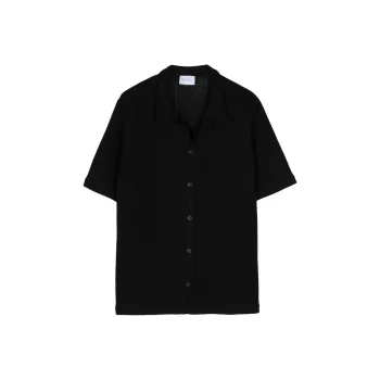 Blue Sky Inn Waffle knit Cotton Shirt