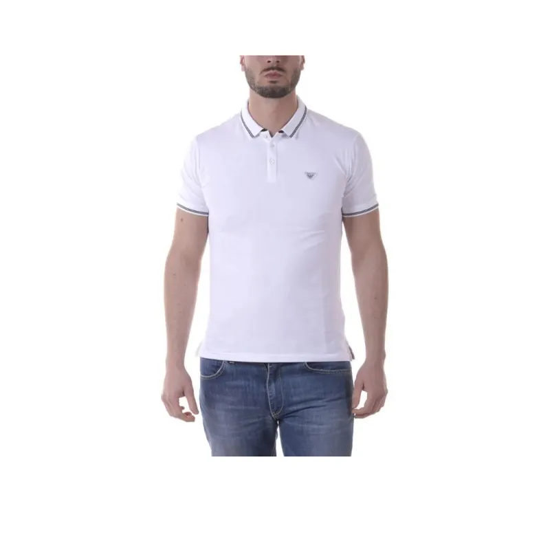 ARMANI JEANS Polo Shirt Men's White-0