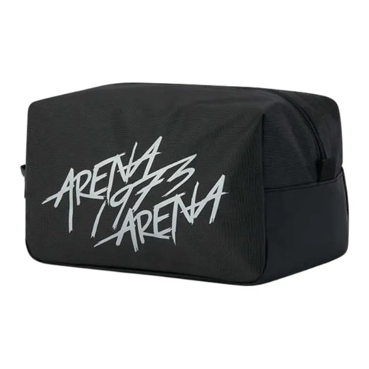 Arena Polyester Toiletry Bag Unisex Black-1
