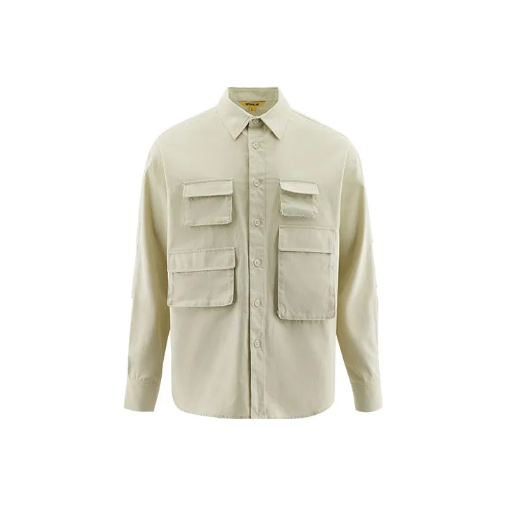CAT Shirts Unisex Light Khaki-0
