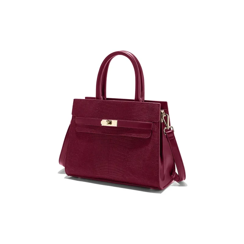 CLEVER& KETCH PU One Shoulder Handbags Women's Black/Blue/Red-9