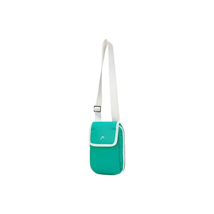 HEAD Fabric One Shoulder Crossbody Cell Phone Pouch Small Size Women's Green-1