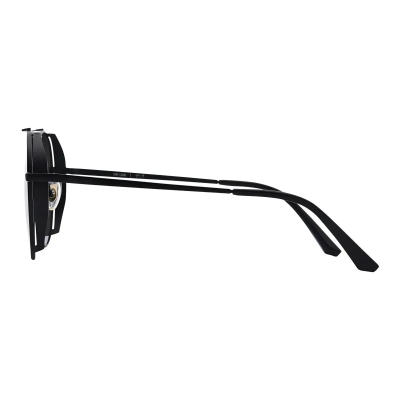 Sijue Aviator Sunglasses Unisex Black-3