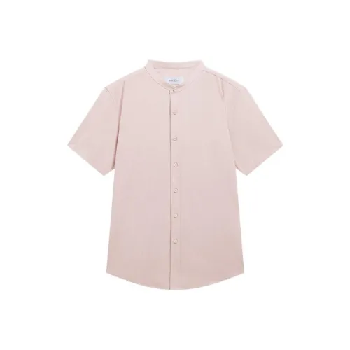ZIOZIA Shirts Men Pink