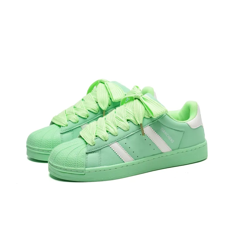 ALI THE FOX Slip Resistant, Abrasion Resistant, Lightweight, Breathable Low Top Skateboard Shoes Unisex-52