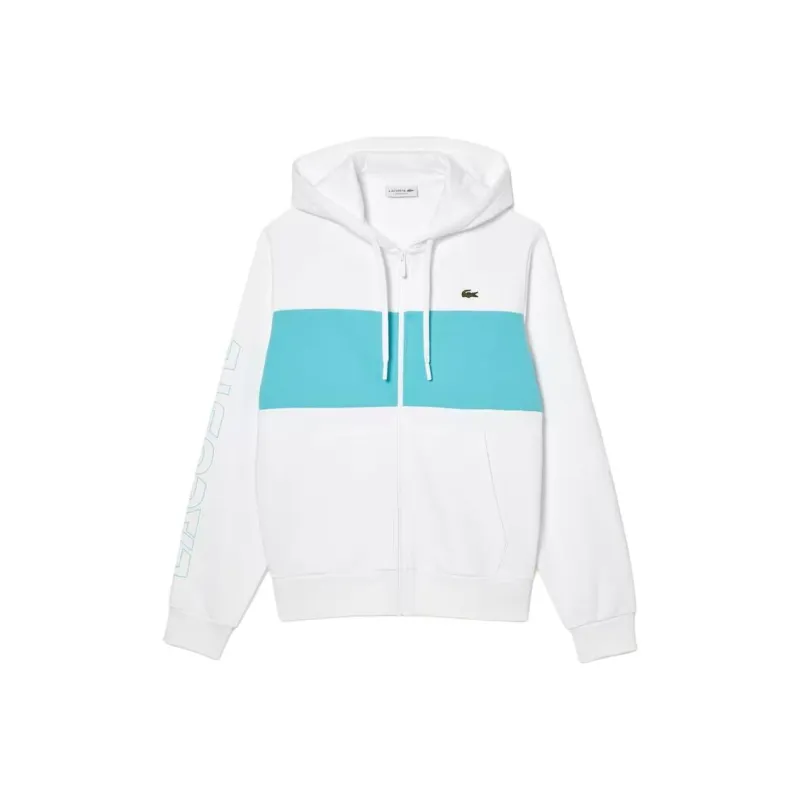 LACOSTE Sweatshirt Men's White Blue-0