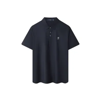 HLA Polo Shirts Men Navy Blue 76