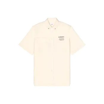 Burberry Shirts Men Beige