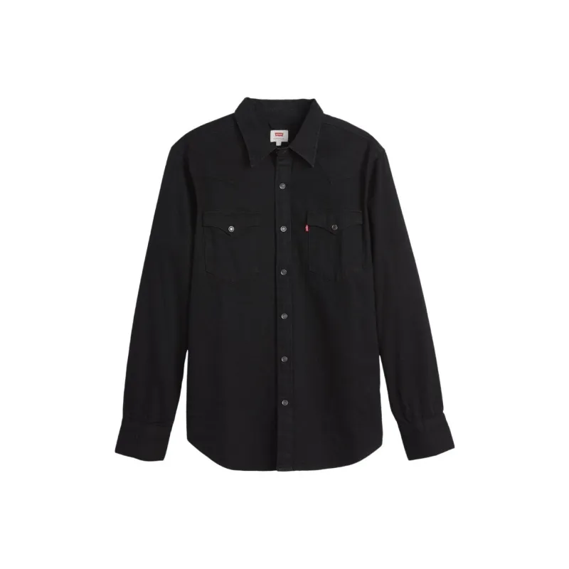Levis Barstow Denim Western Shirt-0