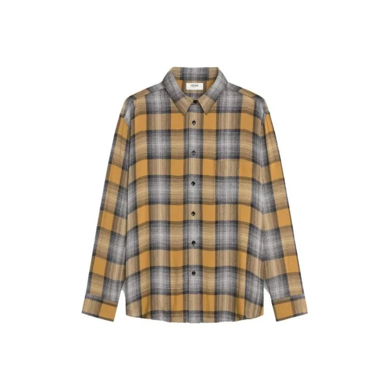 CELINE Shirts Men Yellow-0