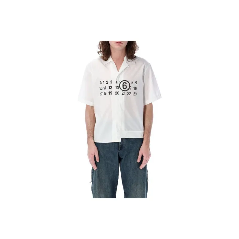 MM6 Maison Margiela Shirt Men's White-0