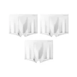 3 Pack (White, White, White)