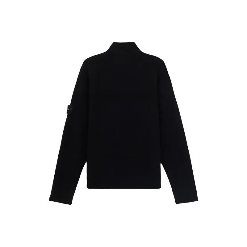 STONE ISLAND Compass Patch High Neck Jumper-1