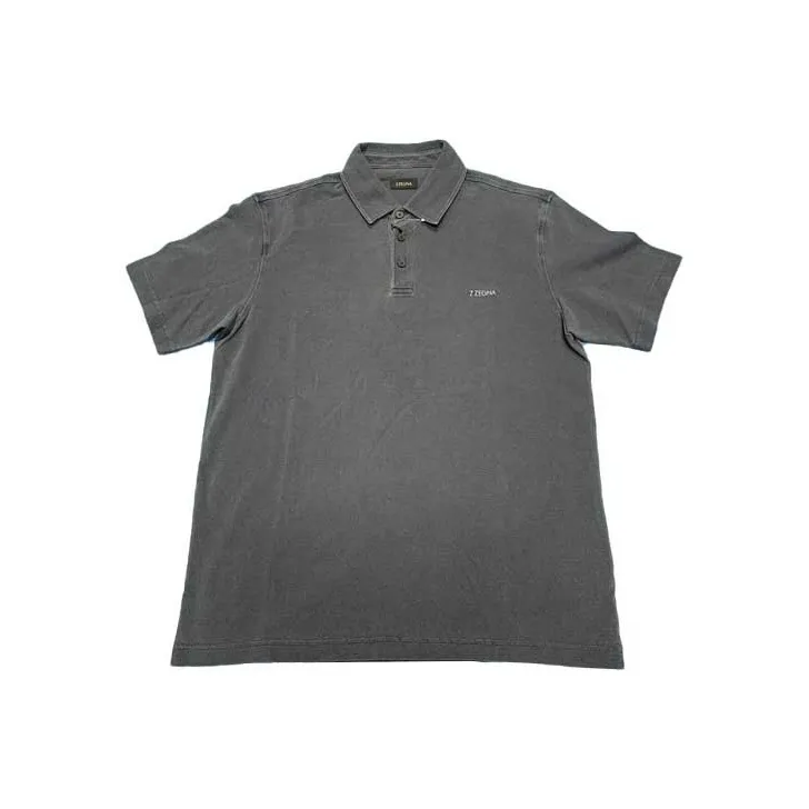 Zzegna Polo Shirts Men Black-0