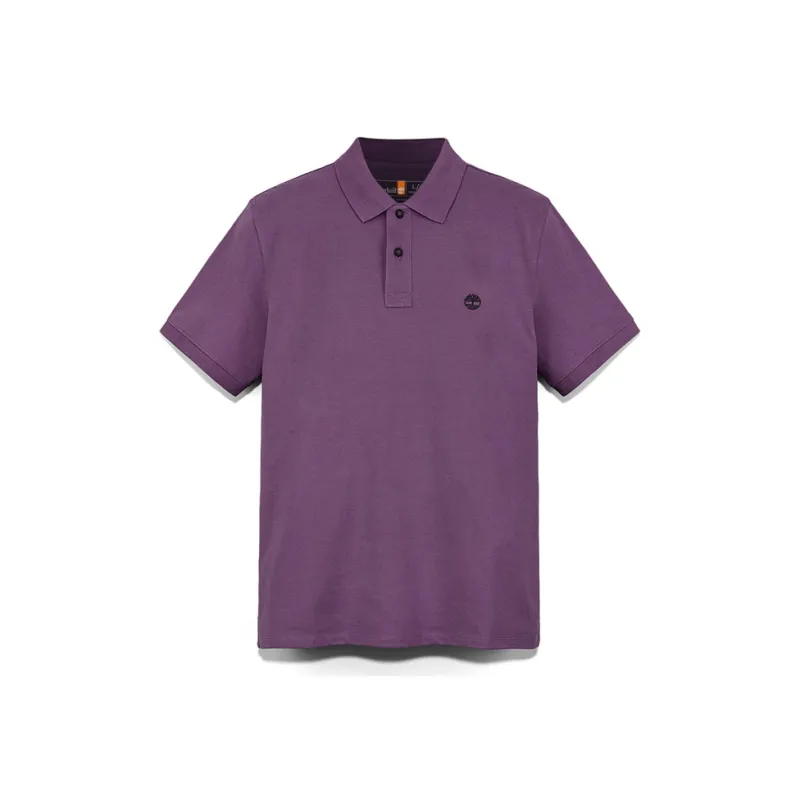 Timberland Polo Shirt Men's Vintage Violet-0