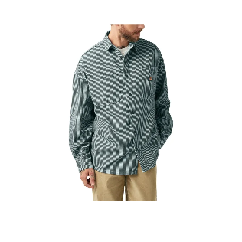 Dickies Shirt Men's Lincoln Green-0