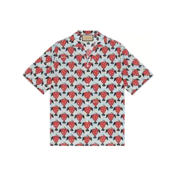 GUCCI Gucci X Harry Styles Co branded FW22 Shirt Men's Multicolor