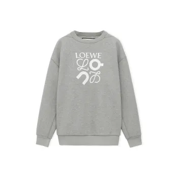 LOEWE x On SS24 Sweatshirt Unisex Gray