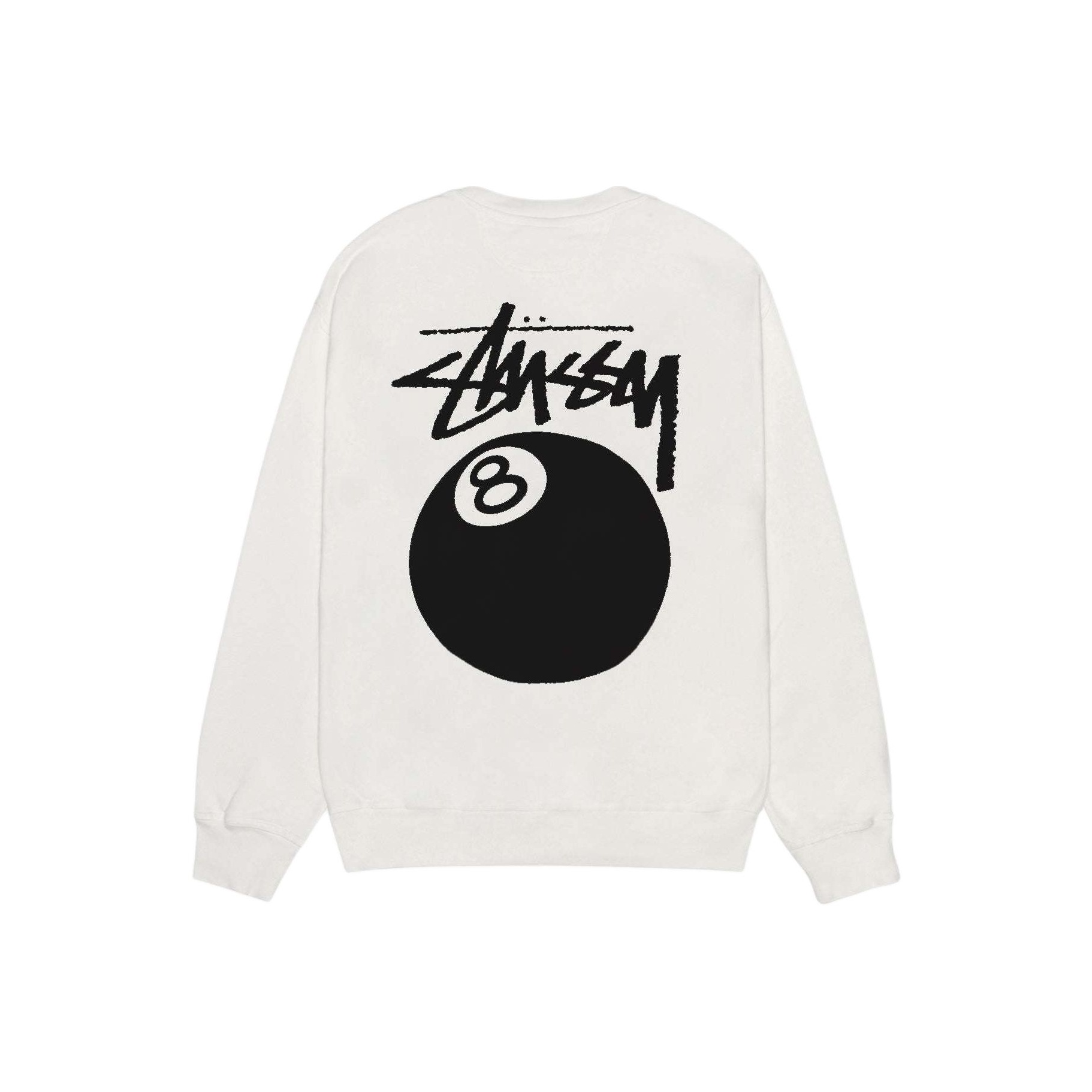 ★人気★【Stussy】★8 BALL CREW PIGMENT DYED★NAVY★ Stussy 8 Ball Crew - POIZON