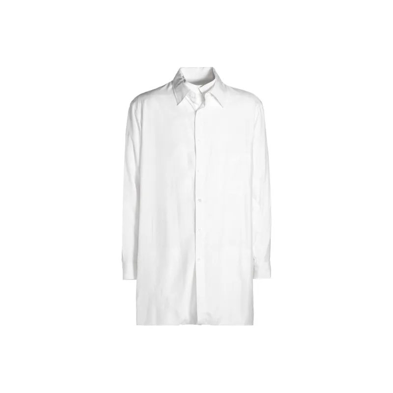 Yohji Yamamoto Layered Long Sleeved Shirt-0