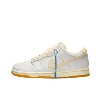 Nike Dunk Anti Slip Wear Resistant Low Top Skateboard Shoes Unisex Ecru