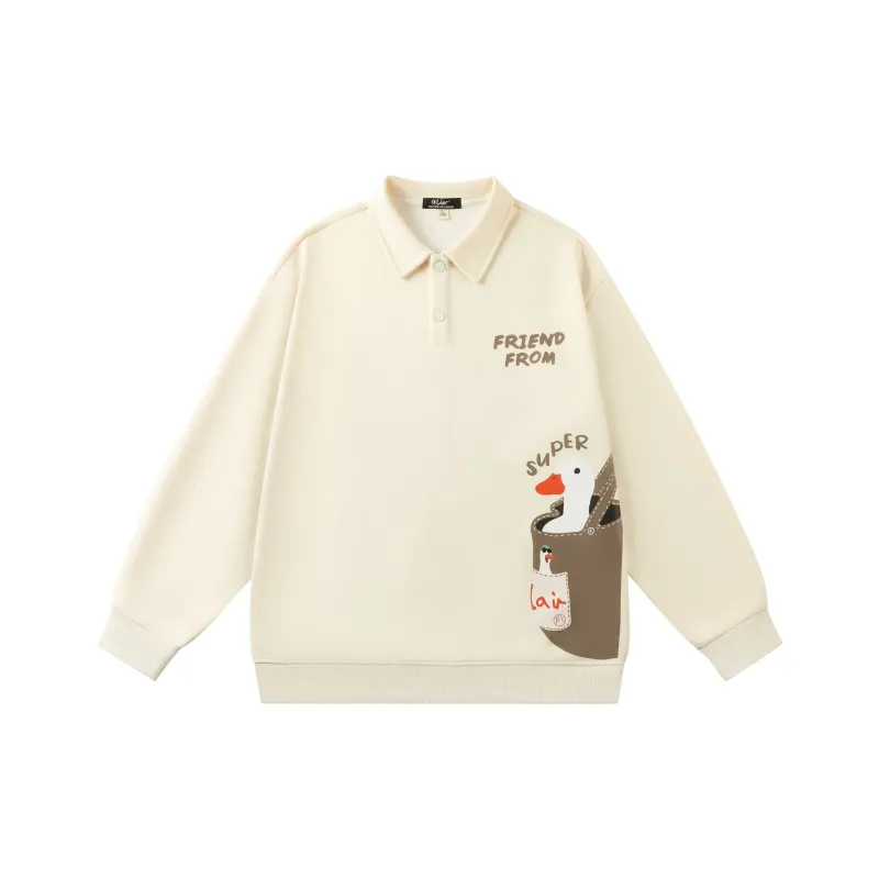 GOOSELIAR Polo Shirts Unisex-4