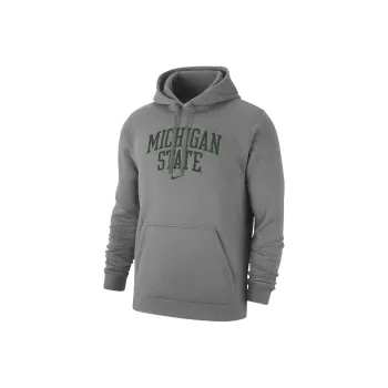 Nike Michigan State Club Fleece Men's Nike College Pullover Hoodie