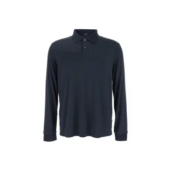 THEORY Goris Long Sleeved Polo Shirt