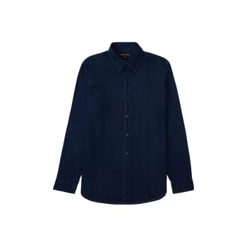 MICHAEL KORS Shirts Men Dark Blue