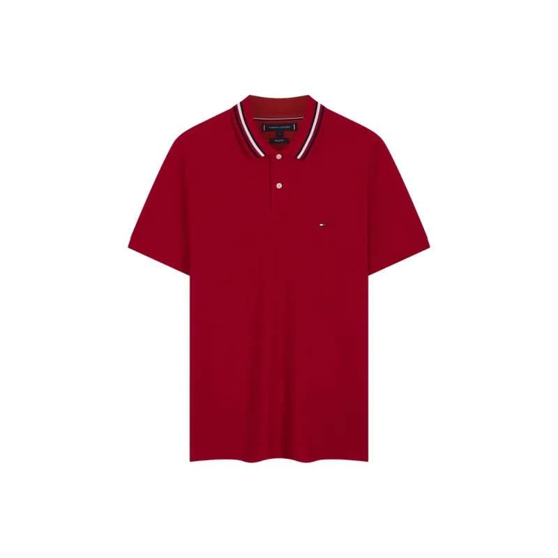 Tommy Hilfiger Logo embroidered Polo Shirt-3