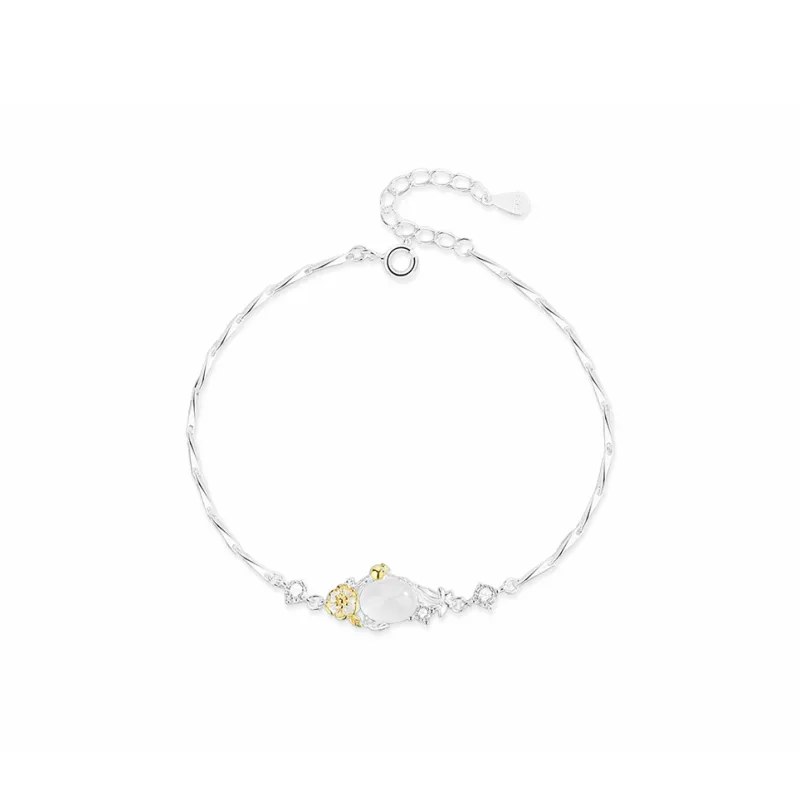 CANHUI Chalcedony Jade Bracelets Women's-6