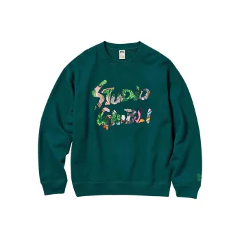 UNIQLO x Ghibli Sweatshirt Unisex Turquoise