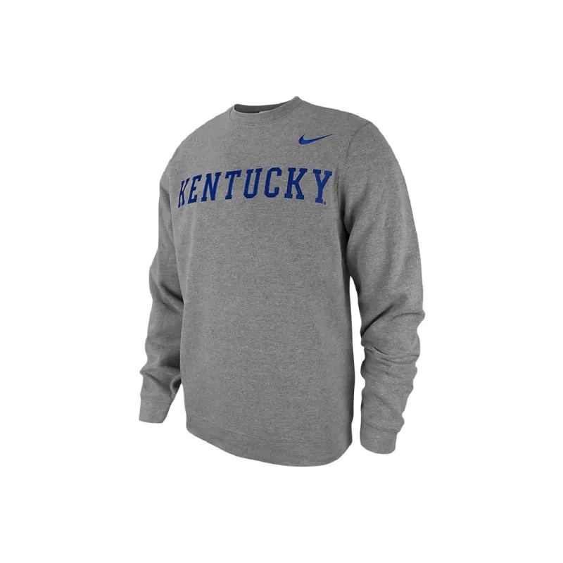 Nike Kentucky Club Fleece Sweatshirt Men's Carbon Black-0