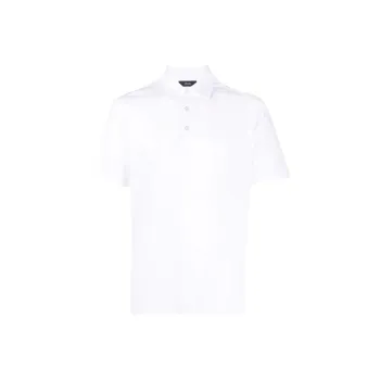 HERNO Short Sleeved Half Button Polo Shirt