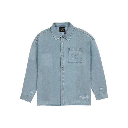 Boy London Shirts Men Blue