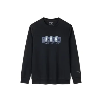 Anta Variety Training Collection Sweatshirt Men's Basic Black