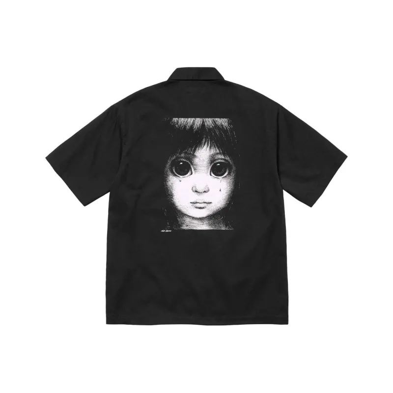 Supreme Margaret Keane Teardrop S/S Work Shirt-2