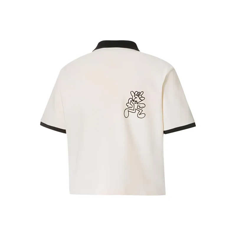 PUMA Polo Shirts Women's Eggnog-1