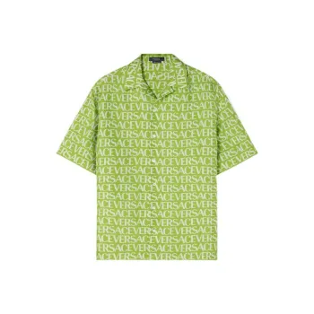 VERSACE Shirts Men Green