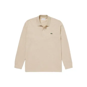 LACOSTE Polo Shirts Men Beige