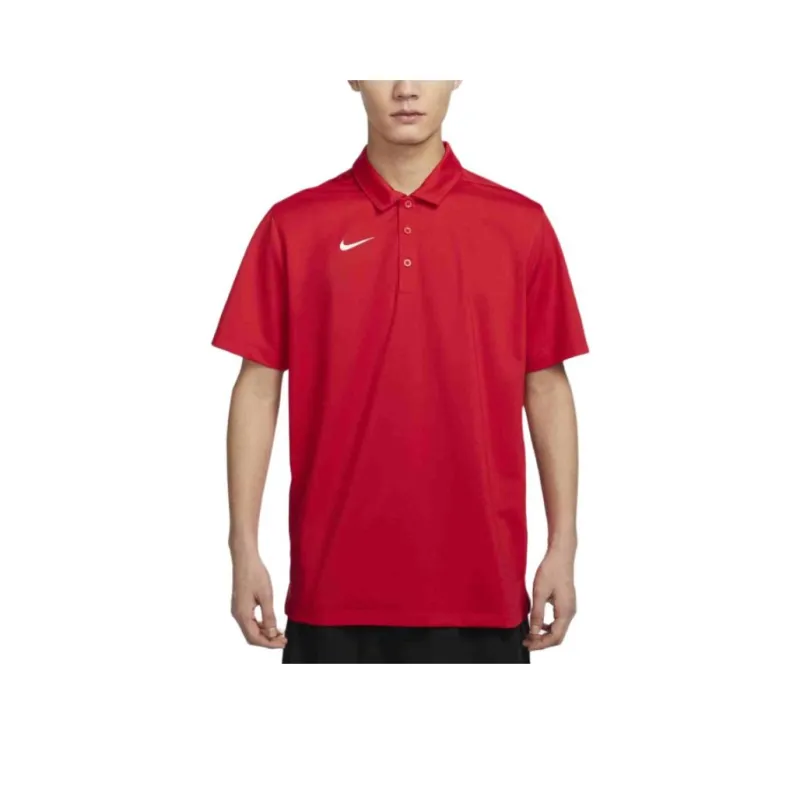 Nike Dri Fit Polo Shirt Men's University Red-0