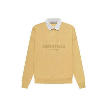 Fear Of God Essentials SS23 Polo Shirt Men's Light Yellow