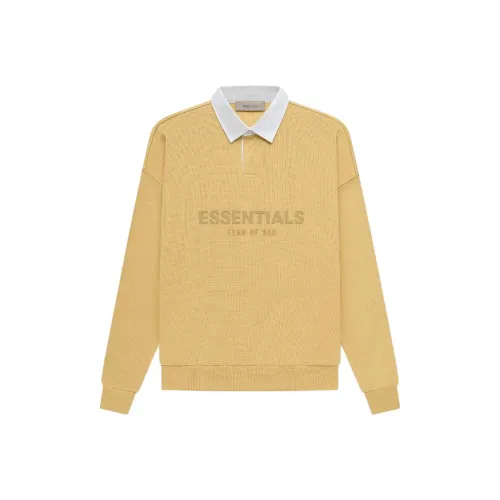 Fear Of God Essentials SS23 Polo Shirt Men's Light Yellow