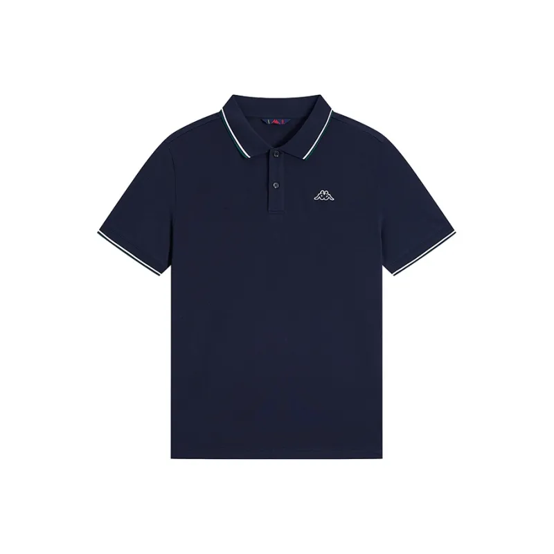 Kappa 1916 Series Polo Shirt Men's Midnight Blue-0