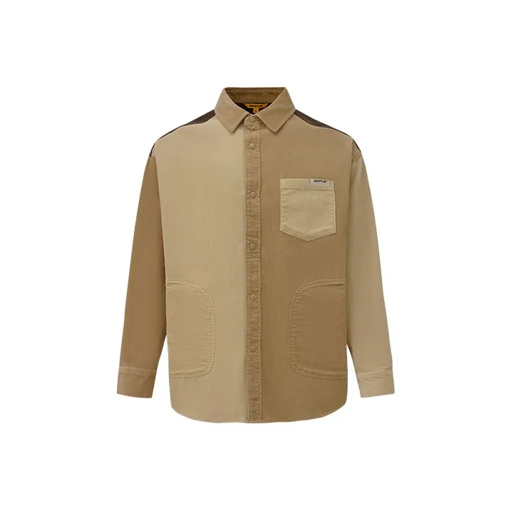 CAT Shirts Unisex Light Khaki-0