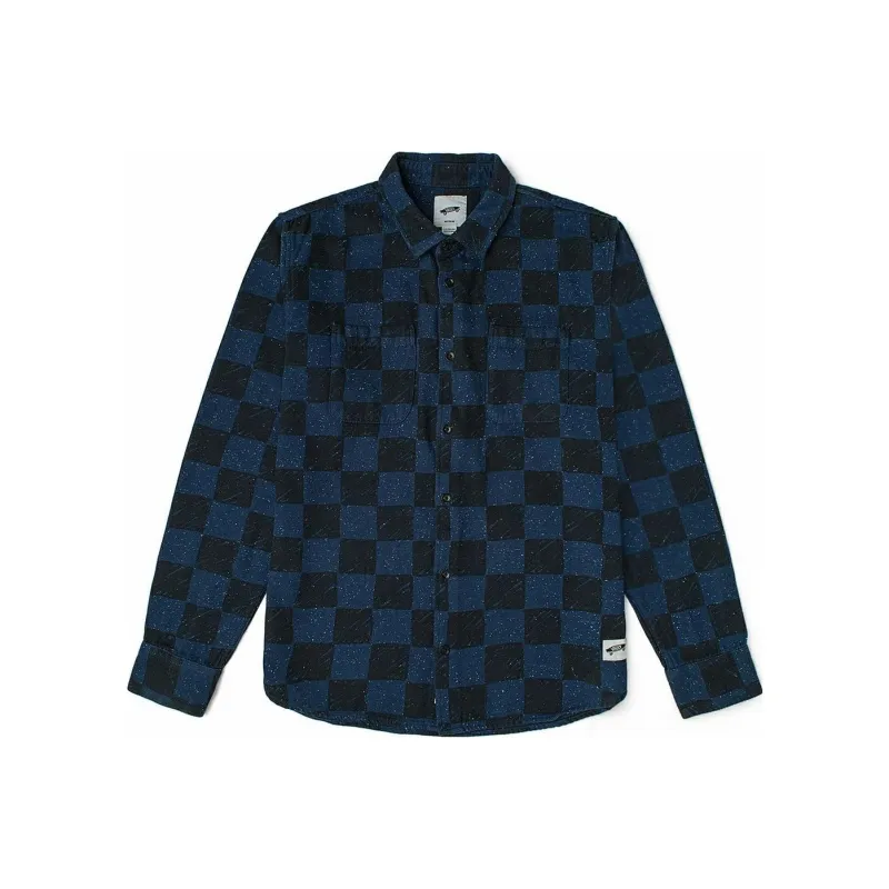 Vans Julian Klincewicz Shirts Men Blue-0