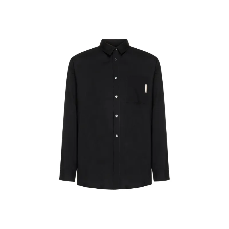 MARNI Shirts Men Black-0