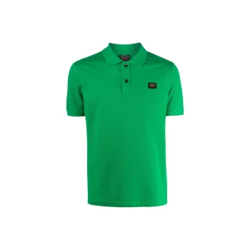 Paul & Shark Polo Shirts Men Green